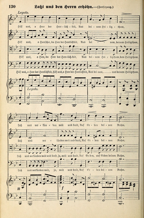 Die Palme No. 3: für Kirchen-Chöre, Sänger, u.s.w. page 130