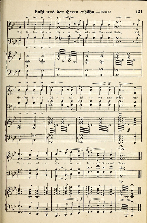 Die Palme No. 3: für Kirchen-Chöre, Sänger, u.s.w. page 131