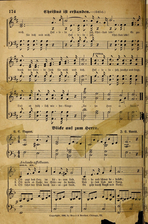 Die Palme No. 3: für Kirchen-Chöre, Sänger, u.s.w. page 174