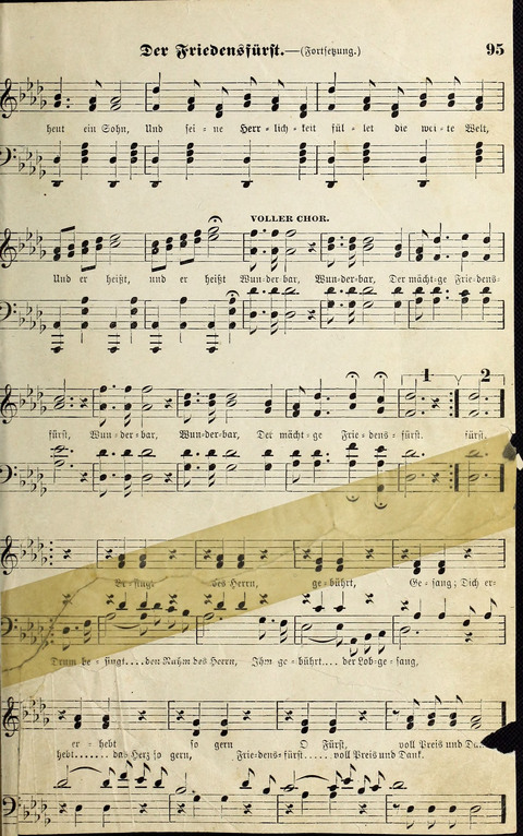 Die Palme No. 3: für Kirchen-Chöre, Sänger, u.s.w. page 95