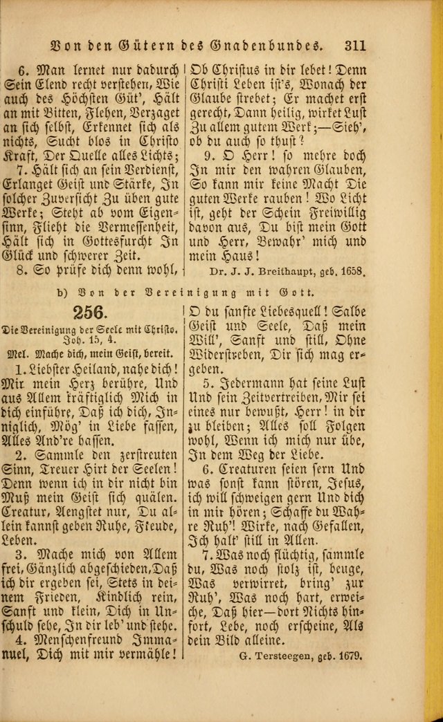 Die Psalmen Davids: nebst einer Sammlung Geistlicher lieder für Oeffentlichen und Privat-Gottesdienst page 313