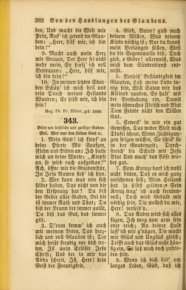 Die Psalmen Davids: nebst einer Sammlung Geistlicher lieder für Oeffentlichen und Privat-Gottesdienst page 384