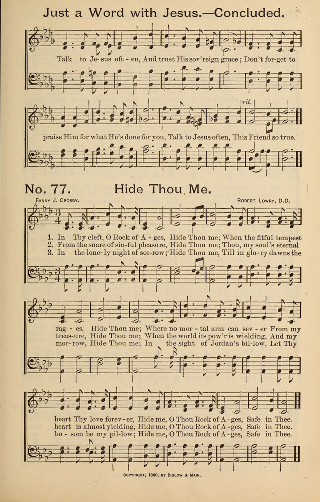 Devotional Songs 77. In Thy cleft, O Rock of Ages | Hymnary.org