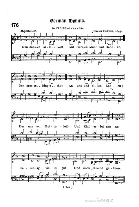 The Day School Hymn Book: with tunes (New and enlarged edition) page 240