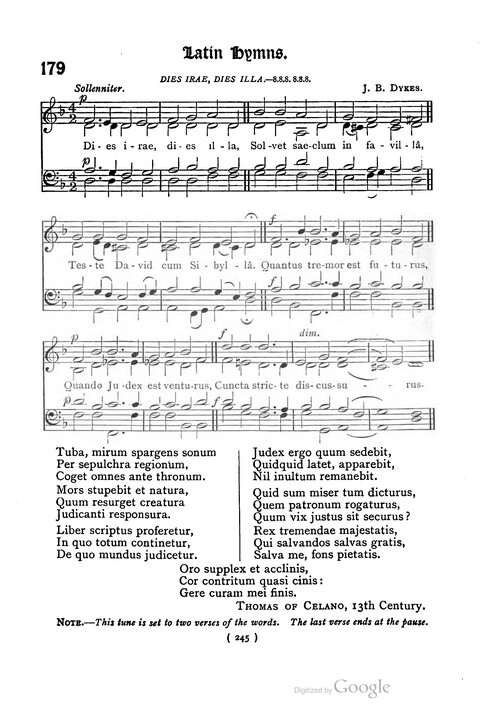 The Day School Hymn Book: with tunes (New and enlarged edition) page 245