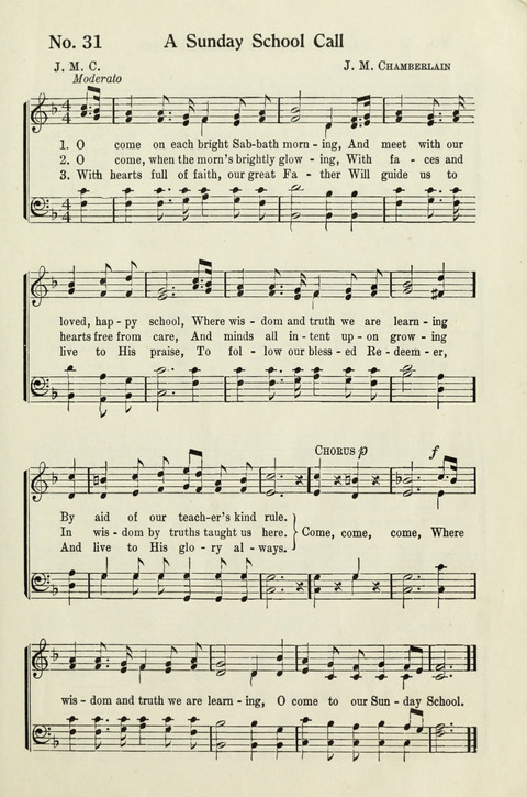 Deseret Sunday School Songs page 31