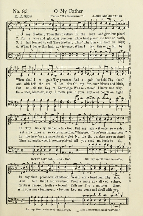 Deseret Sunday School Songs page 83