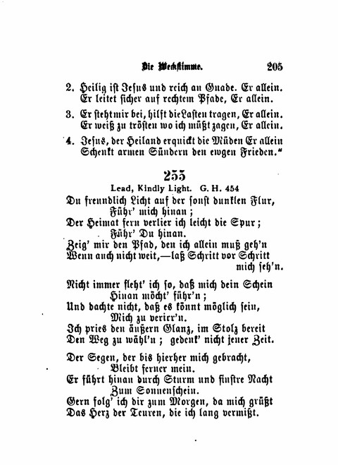 Die Weckstimme: Eine Sammlung geistlicher Lieder für jugendliche Sänger (8th ed.) page 203