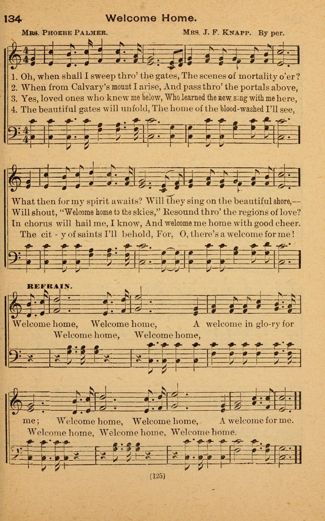 The Evangelist No. 3: for revival, praise and prayer meetings or Sunday schools  (Music edition) page 125