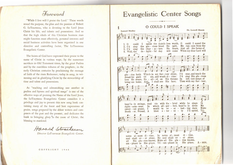 Evangelistic Center Songs page 1