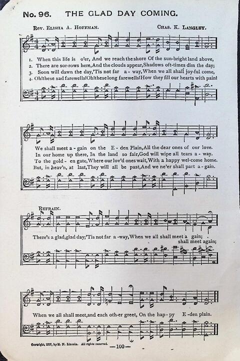 The Eureka Diadem: a collection of sacred songs for use in all religious gatherings page 97