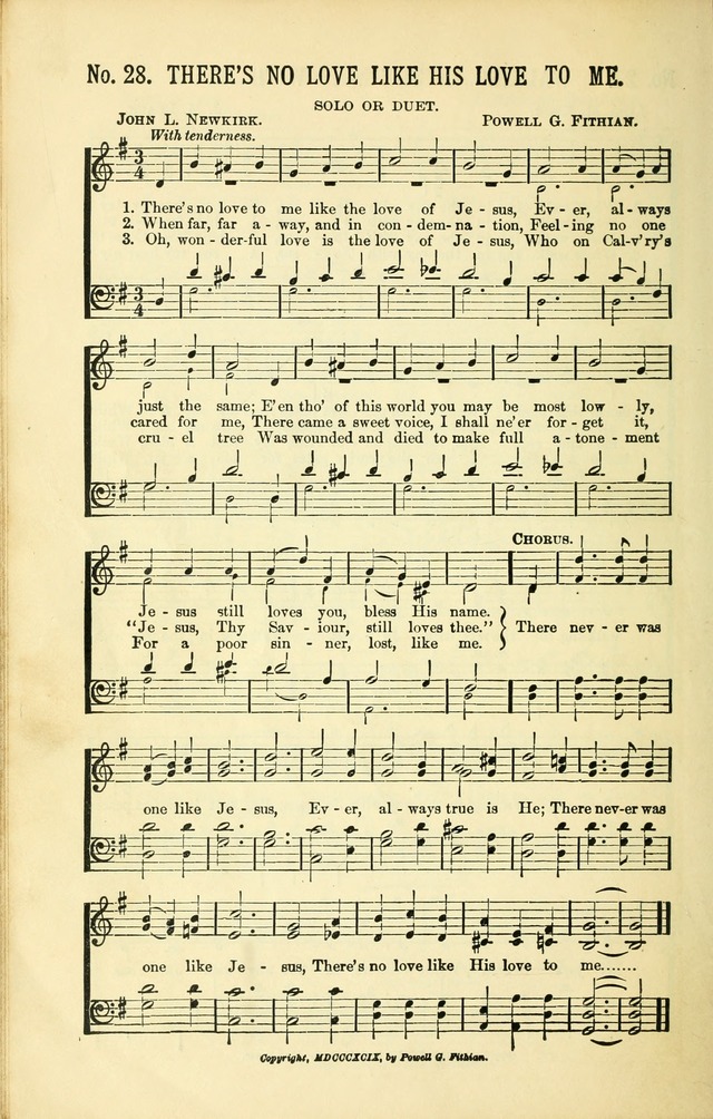 Evangelistic Edition of Heavenly Sunlight: containing gems of song for evangelistic services, prayer and praise meetings and devotional gatherings page 35