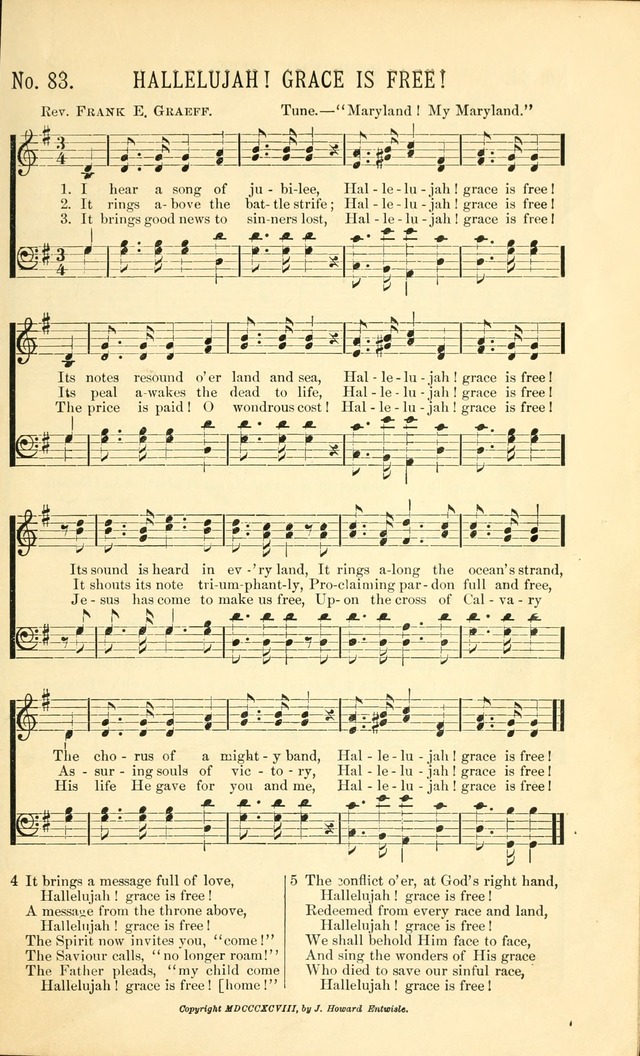 Evangelistic Edition of Heavenly Sunlight: containing gems of song for evangelistic services, prayer and praise meetings and devotional gatherings page 90