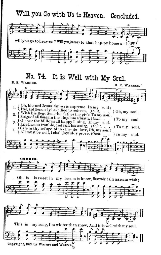 It is well with my soul