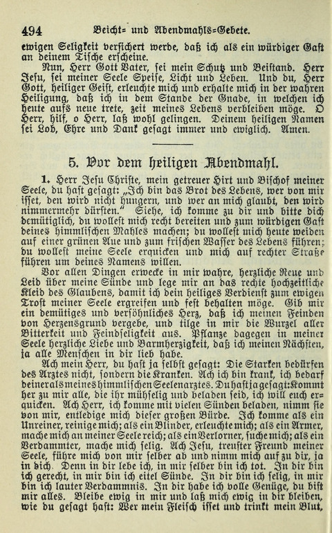 Evangelisches Gesangbuch. Nach Zustimmung der Provinszialsznode vom Jahre 1884 zur Einfürung in der Provinz Brandenburg mit Genehmigung des Evangelischen Oberkirchenrats page 496