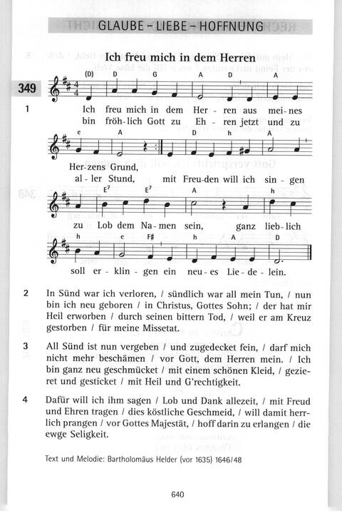 Antwort Finden in alten und neuen Liedern, in Worten zum Nachdenken und Beten: evangelisches Gesangbuch (Bayern, Mitteldeutschland, Thüringen) page 606