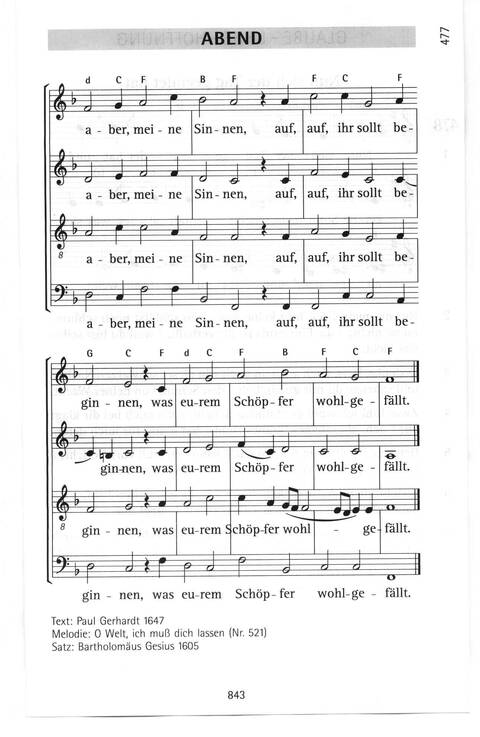 Evangelisches Gesangbuch (Bayern, Mitteldeutschland, Thüringen): Antwort finden in alten und neuen Liedern, in Worten zum Nachdenken und Beten page 809