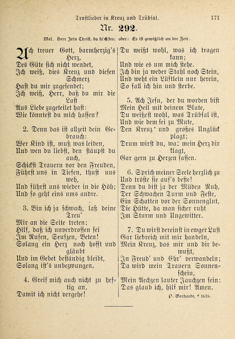 Evangelisches Gesangbuch: für die deutschen Congregational-Gemeinden von Nork-Amerika page 171