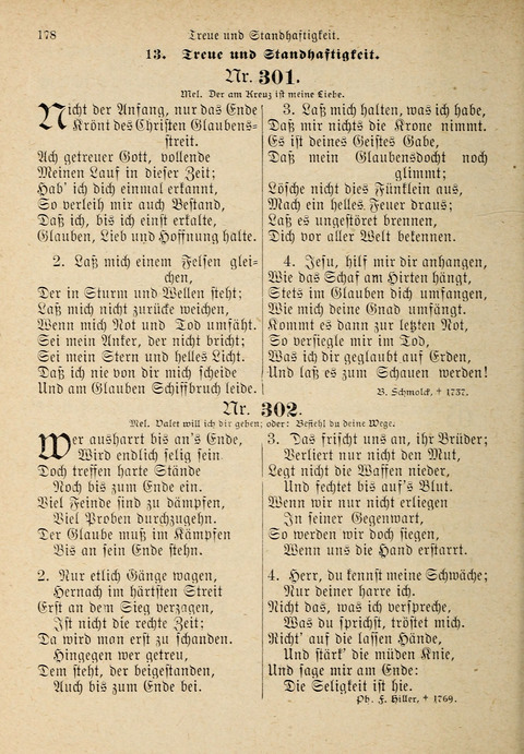 Evangelisches Gesangbuch: für die deutschen Congregational-Gemeinden von Nork-Amerika page 178