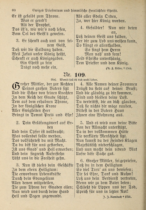 Evangelisches Gesangbuch: für die deutschen Congregational-Gemeinden von Nork-Amerika page 60
