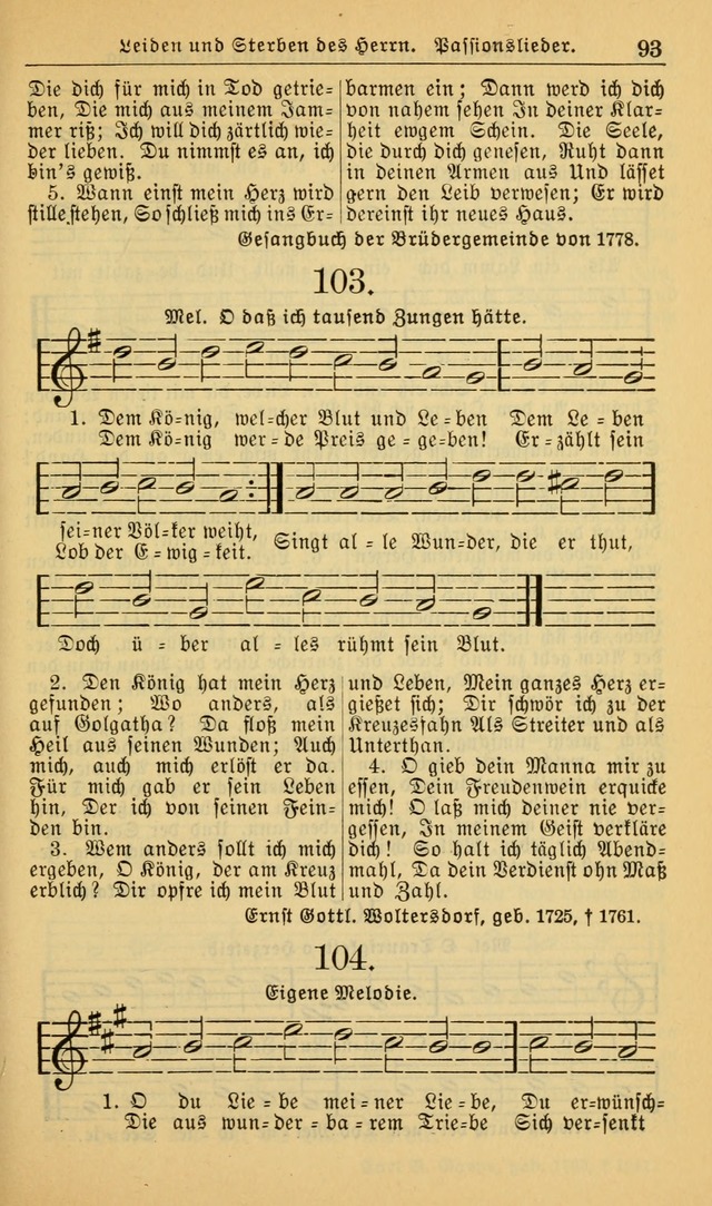 Evangelisches Gesangbuch: herausgegeben von der Deutschen Evangelischen Synode von Nord-Amerika (Revidierte Ausgabe) page 102