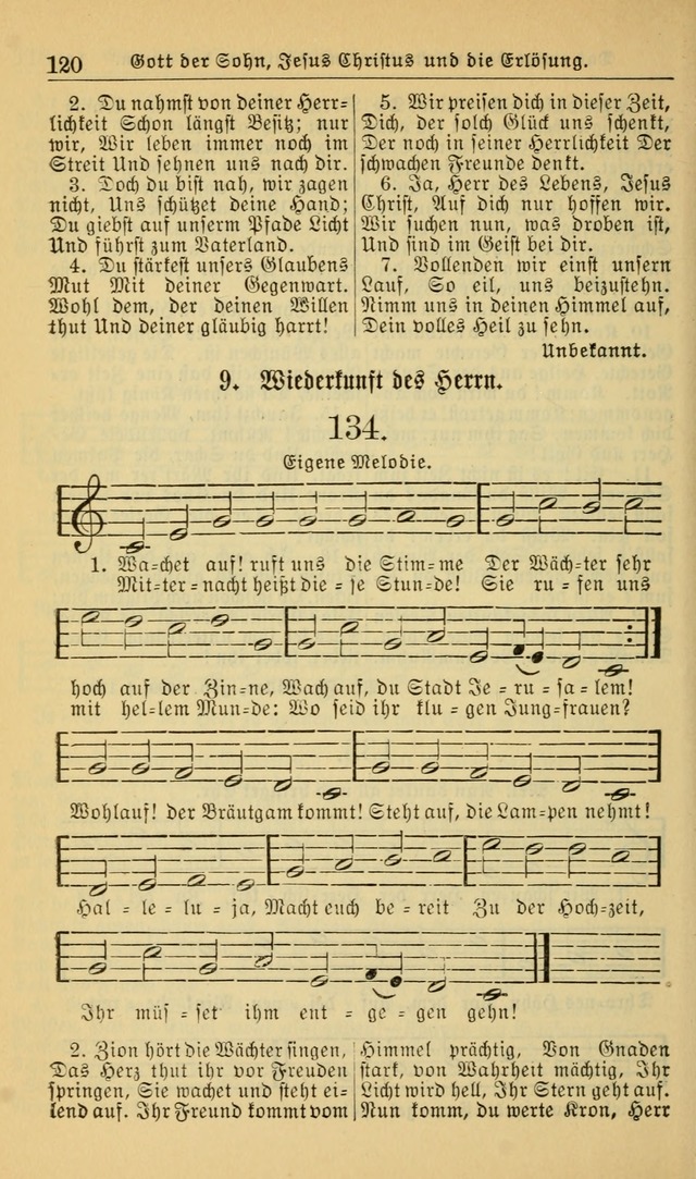 Evangelisches Gesangbuch: herausgegeben von der Deutschen Evangelischen Synode von Nord-Amerika (Revidierte Ausgabe) page 129