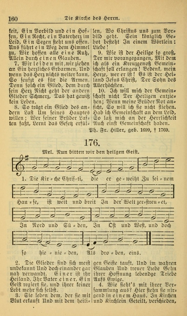 Evangelisches Gesangbuch: herausgegeben von der Deutschen Evangelischen Synode von Nord-Amerika (Revidierte Ausgabe) page 169