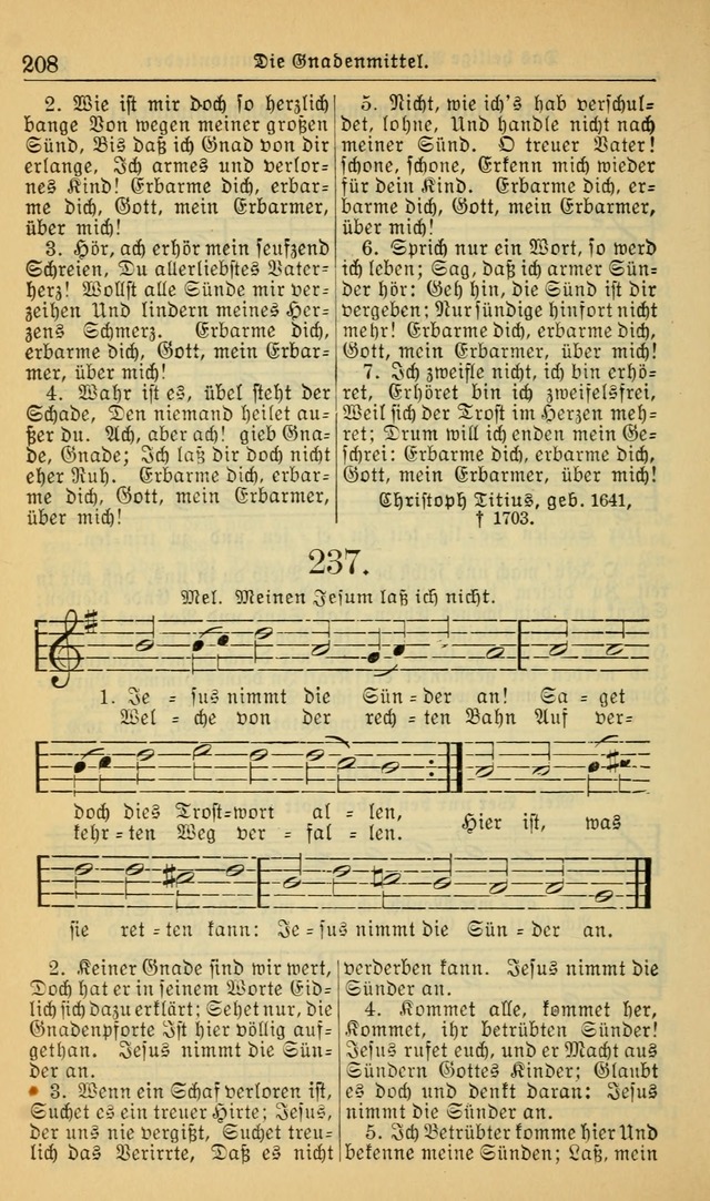 Evangelisches Gesangbuch: herausgegeben von der Deutschen Evangelischen Synode von Nord-Amerika (Revidierte Ausgabe) page 217