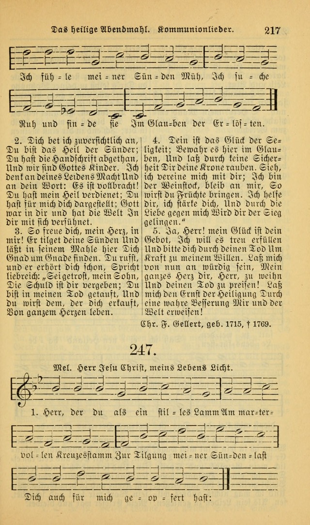 Evangelisches Gesangbuch: herausgegeben von der Deutschen Evangelischen Synode von Nord-Amerika (Revidierte Ausgabe) page 226