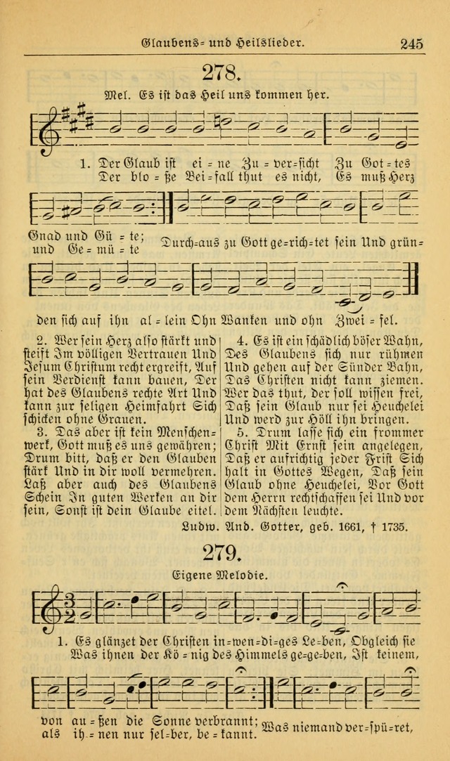 Evangelisches Gesangbuch: herausgegeben von der Deutschen Evangelischen Synode von Nord-Amerika (Revidierte Ausgabe) page 254
