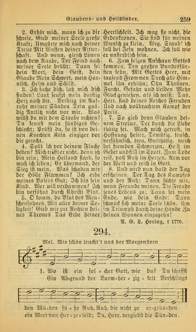 Evangelisches Gesangbuch: herausgegeben von der Deutschen Evangelischen Synode von Nord-Amerika (Revidierte Ausgabe) page 268