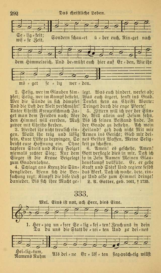 Evangelisches Gesangbuch: herausgegeben von der Deutschen Evangelischen Synode von Nord-Amerika (Revidierte Ausgabe) page 301