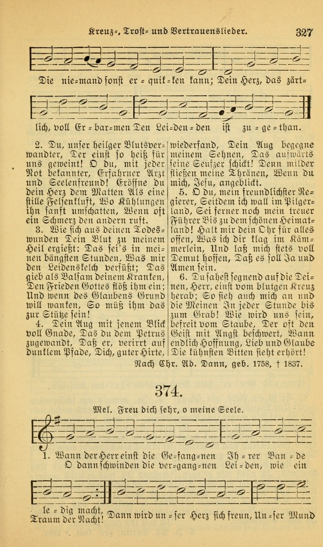 Evangelisches Gesangbuch: herausgegeben von der Deutschen Evangelischen Synode von Nord-Amerika (Revidierte Ausgabe) page 336