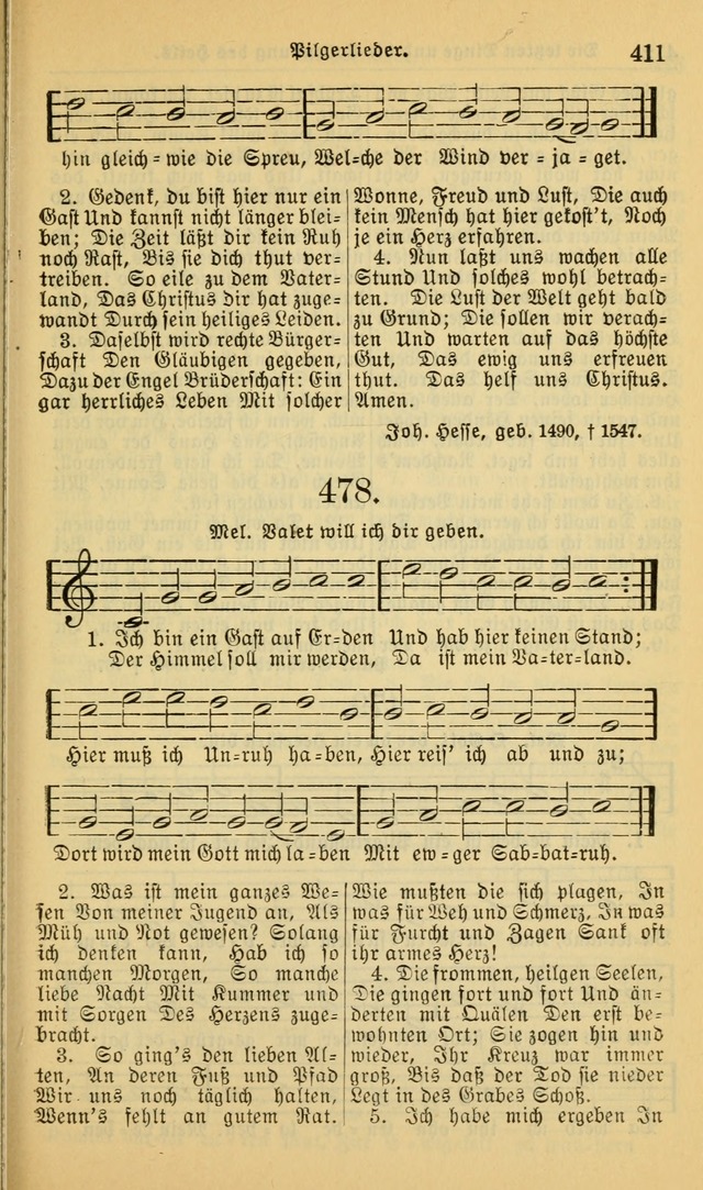 Evangelisches Gesangbuch: herausgegeben von der Deutschen Evangelischen Synode von Nord-Amerika (Revidierte Ausgabe) page 420