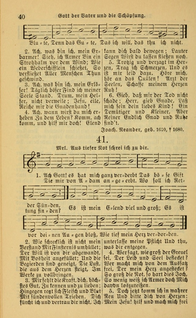 Evangelisches Gesangbuch: herausgegeben von der Deutschen Evangelischen Synode von Nord-Amerika (Revidierte Ausgabe) page 49