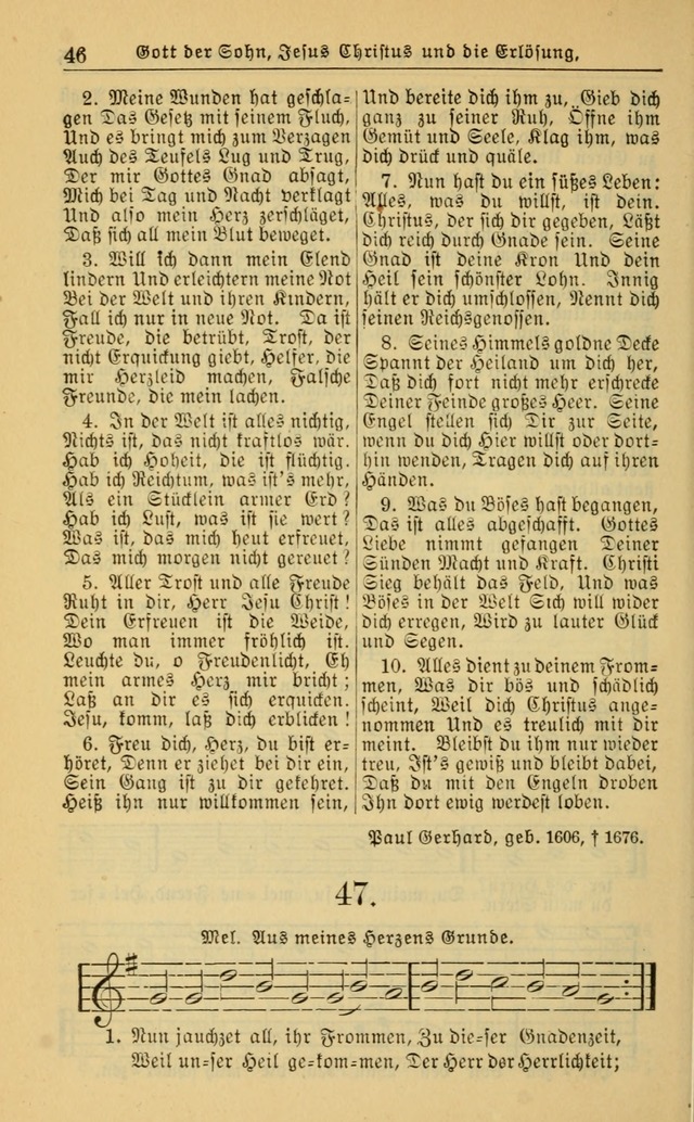 Evangelisches Gesangbuch: herausgegeben von der Deutschen Evangelischen Synode von Nord-Amerika (Revidierte Ausgabe) page 55