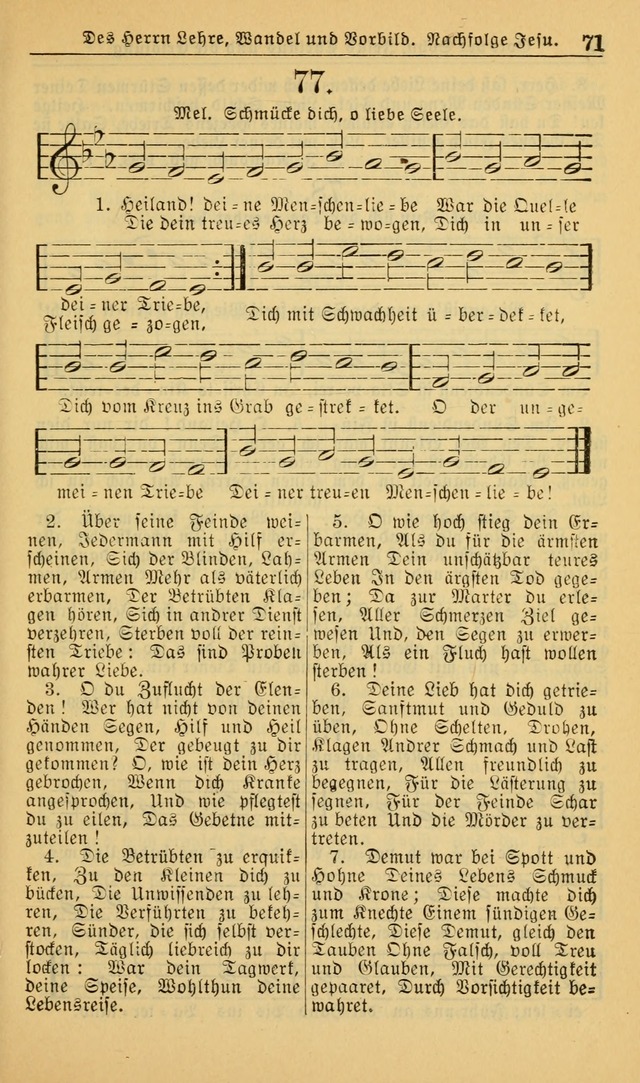 Evangelisches Gesangbuch: herausgegeben von der Deutschen Evangelischen Synode von Nord-Amerika (Revidierte Ausgabe) page 80