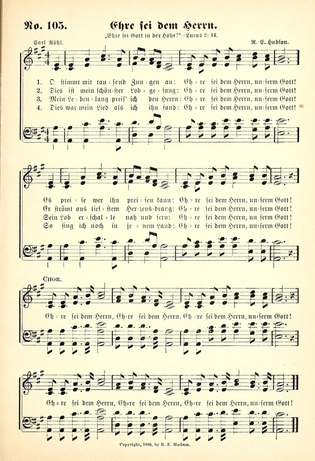 Evangelisches Gesangbuch: Die kleine Palme, mit Anhang page 103