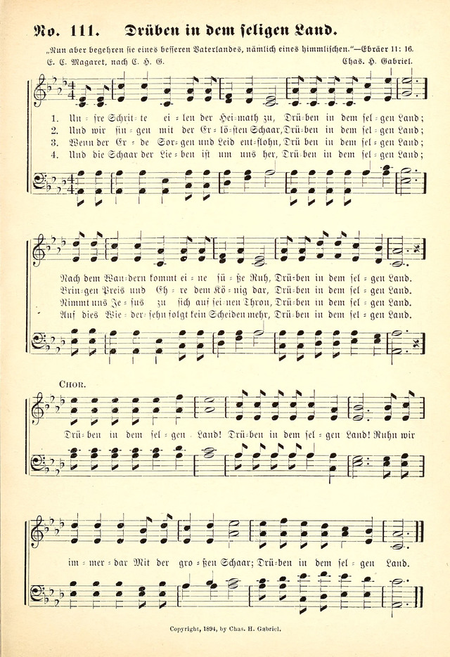 Evangelisches Gesangbuch: Die kleine Palme, mit Anhang page 109