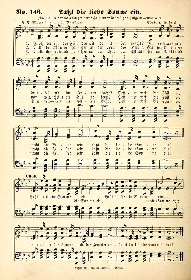 Evangelisches Gesangbuch: Die kleine Palme, mit Anhang page 144