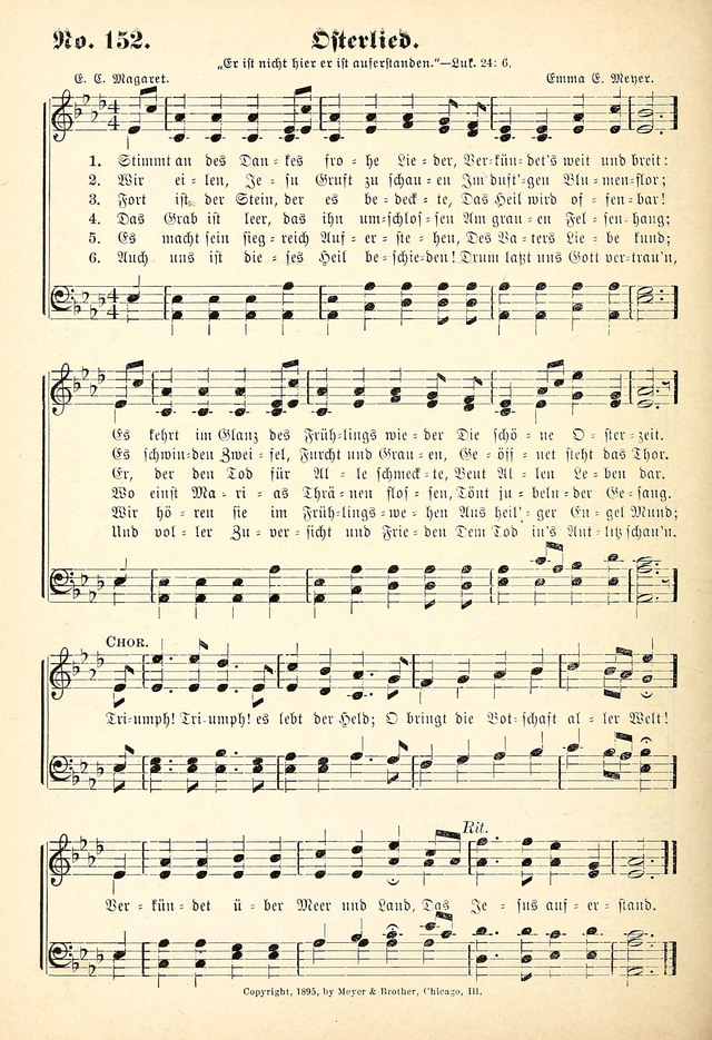 Evangelisches Gesangbuch: Die kleine Palme, mit Anhang page 150