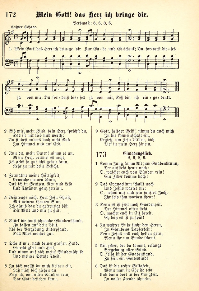 Evangelisches Gesangbuch: Die kleine Palme, mit Anhang page 159