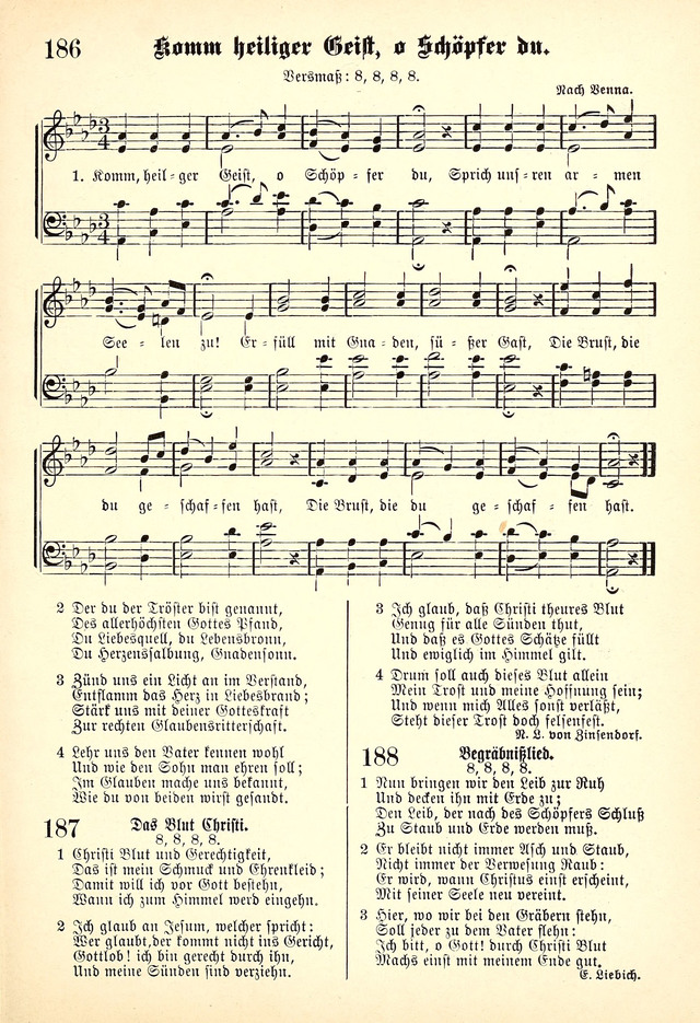 Evangelisches Gesangbuch: Die kleine Palme, mit Anhang page 165