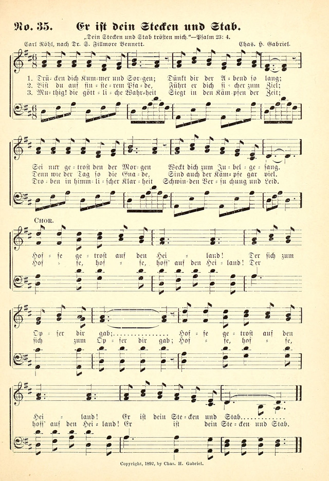 Evangelisches Gesangbuch: Die kleine Palme, mit Anhang page 33