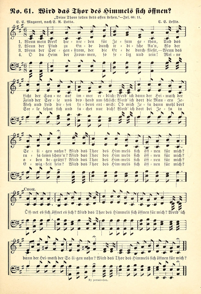 Evangelisches Gesangbuch: Die kleine Palme, mit Anhang page 59