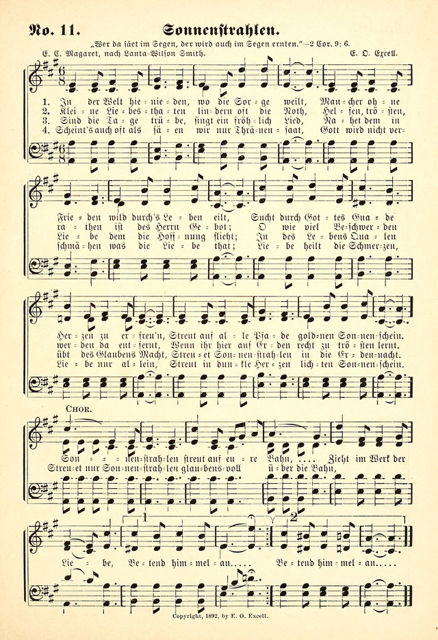Evangelisches Gesangbuch: Die kleine Palme, mit Anhang page 9