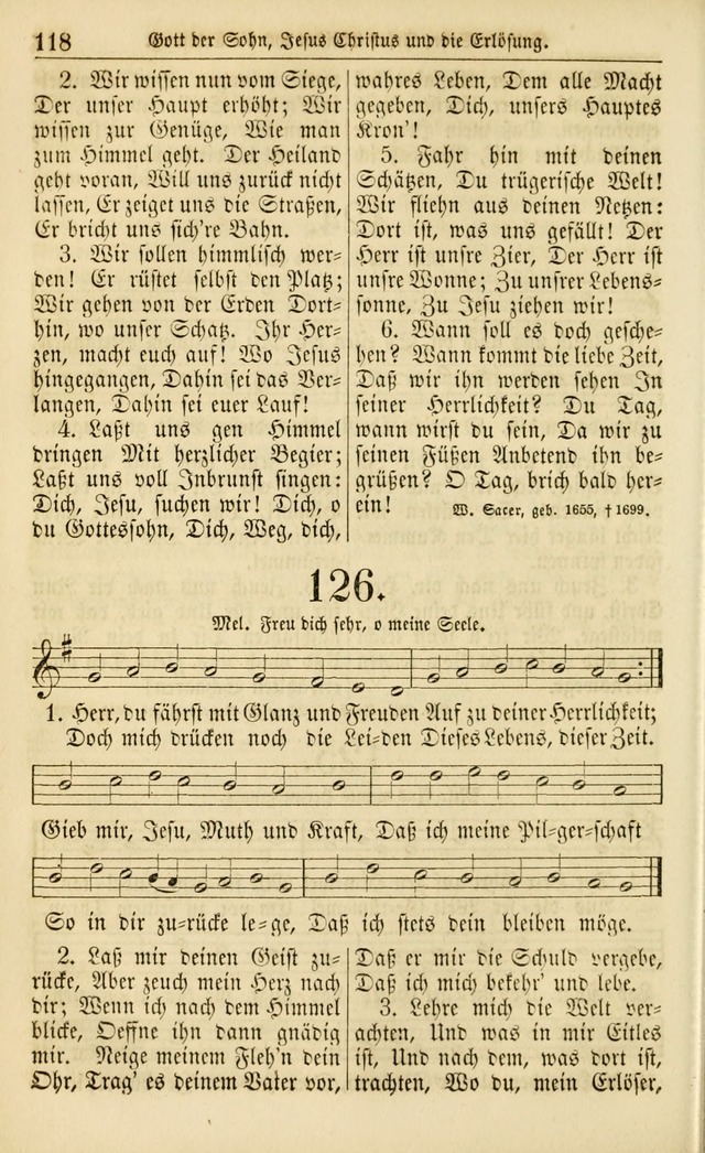 Evangelisches Gesangbuch: herausgegeben von dem Evangelischen Kirchenvereindes Westens page 127