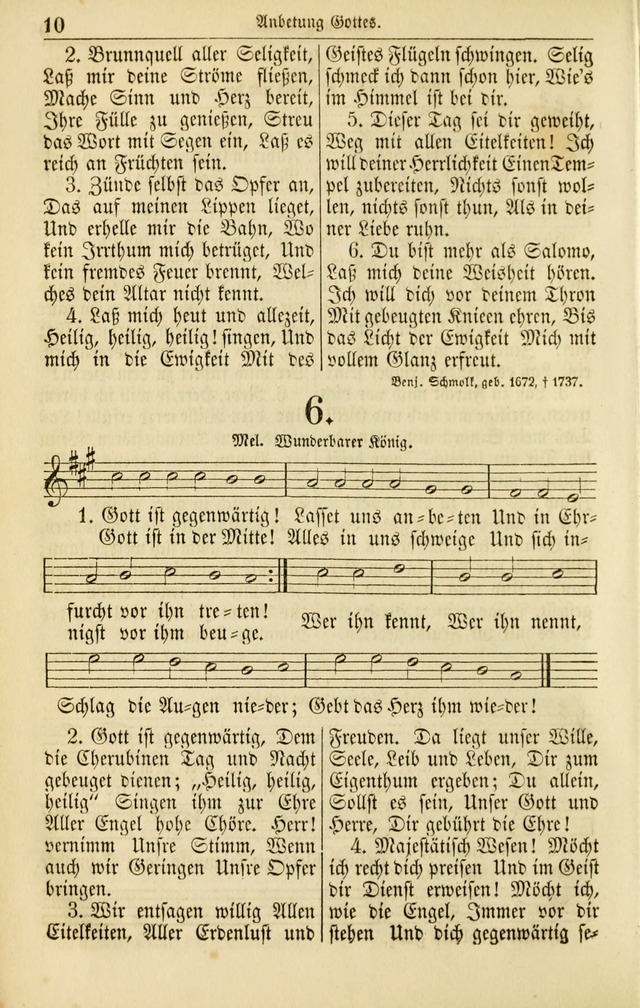 Evangelisches Gesangbuch: herausgegeben von dem Evangelischen Kirchenvereindes Westens page 19