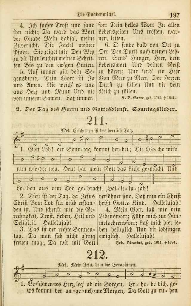 Evangelisches Gesangbuch: herausgegeben von dem Evangelischen Kirchenvereindes Westens page 208