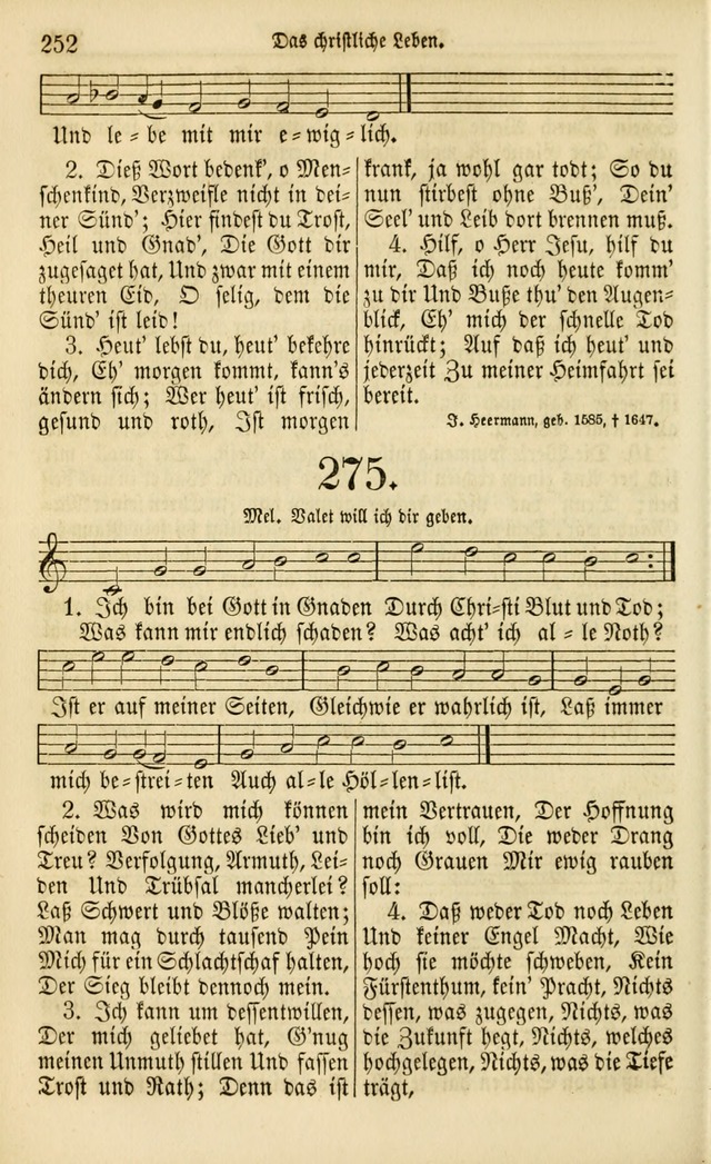 Evangelisches Gesangbuch: herausgegeben von dem Evangelischen Kirchenvereindes Westens page 263